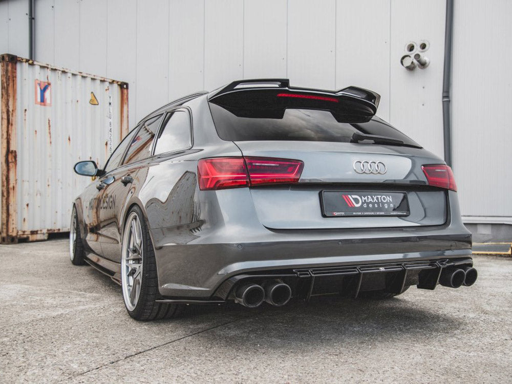 Maxton Design Rear Side Splitters Audi A6 / A6 C7 S-Line / S6 C7 FL