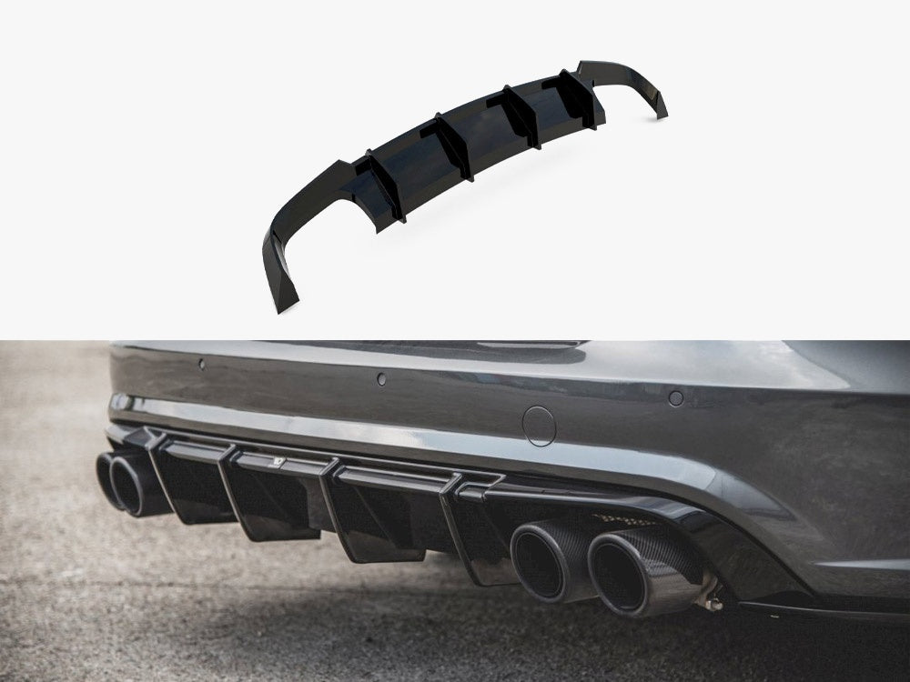 Maxton Design Rear Valance V.1 Audi A6 / A6 C7 S-Line / S6 C7 Facelift
