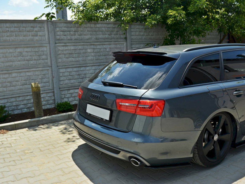 Maxton Design Rear Side Splitters Audi A6 C7 S-Line Avant (2011-2014)