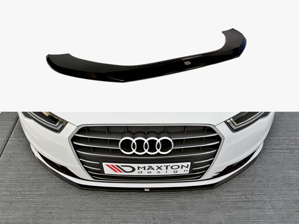 Maxton Design Front Splitter Audi A6 C7 Ultra (Facelift) (2014-2017) - Carbon Look