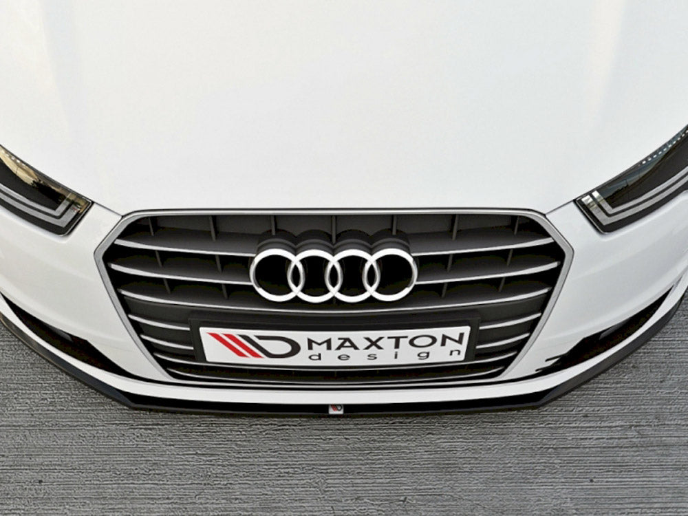 Maxton Design Front Splitter Audi A6 C7 Ultra (Facelift) (2014-2017) - Carbon Look