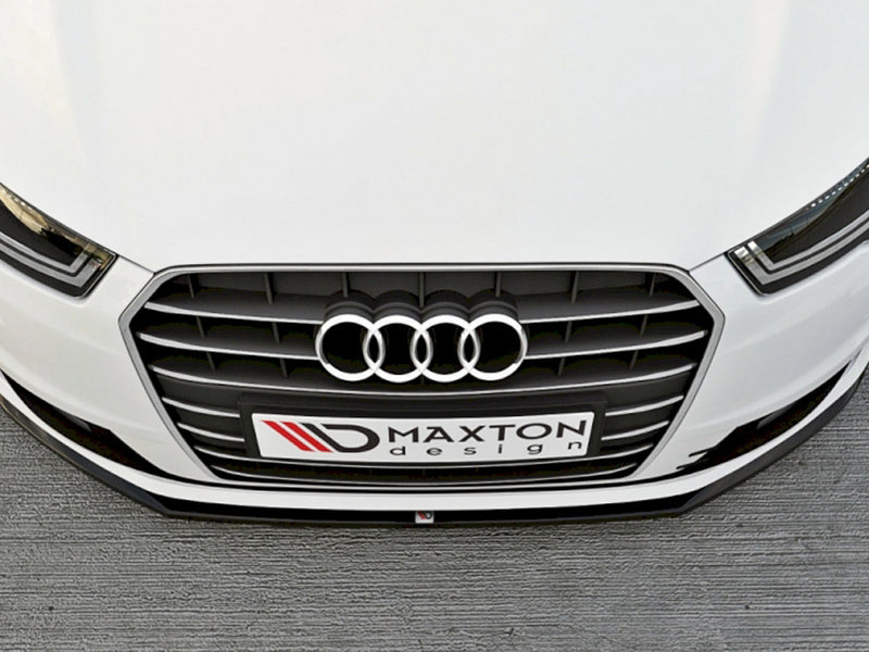 Maxton Design Front Splitter Audi A6 C7 Ultra (Facelift) (2014-2017) - Carbon Look