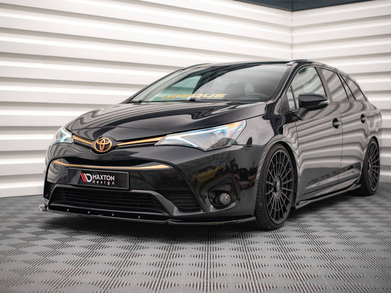 Maxton Design Front Splitter V.2 Toyota Avensis MK3.5 (2015-2018)
