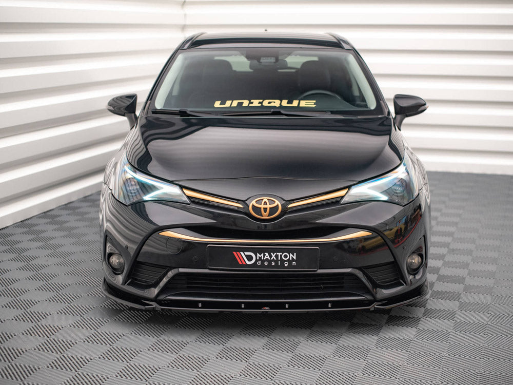 Maxton Design Front Splitter V.2 Toyota Avensis MK3.5 (2015-2018)