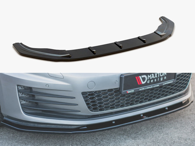 Maxton Design Front Splitter V.1 Volkswagen Golf GTI / GTD Mk7