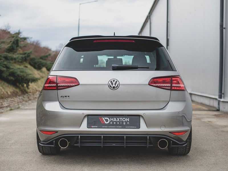 Maxton Design Street PRO Rear Diffuser V.1 VW Golf Mk7 GTI