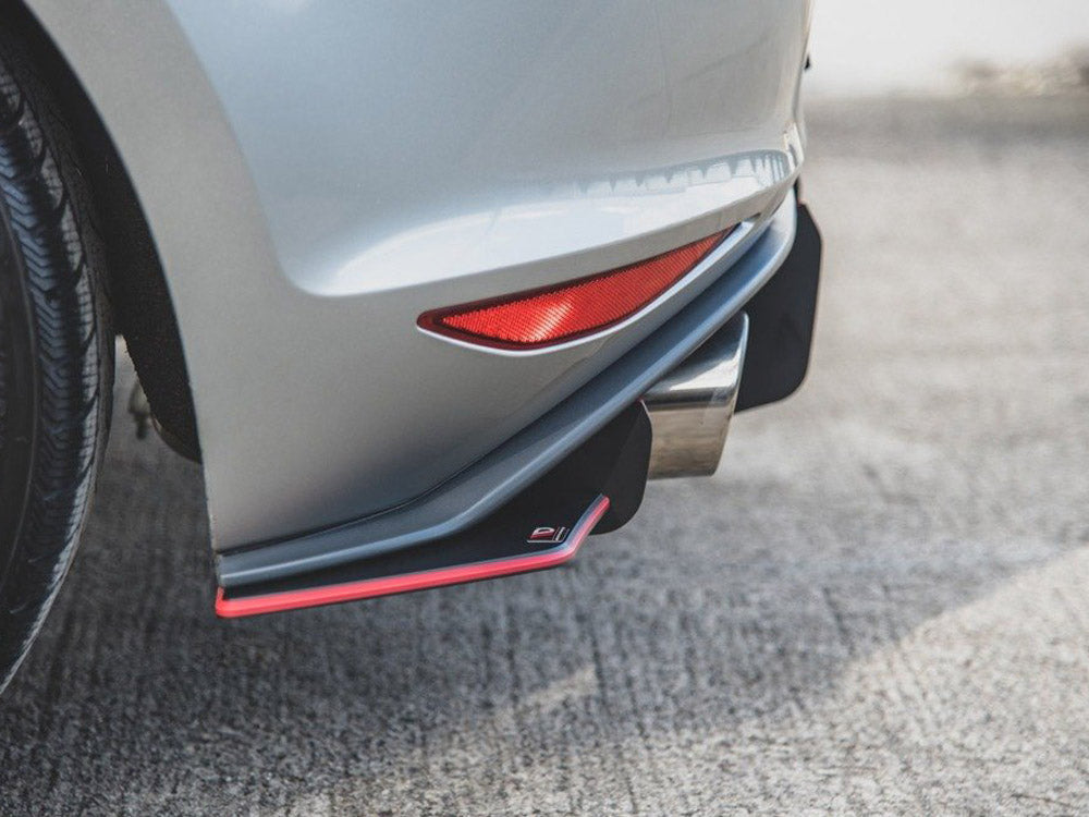 Maxton Design Street PRORear Side Splitters V.1 VW Golf Mk7 GTI