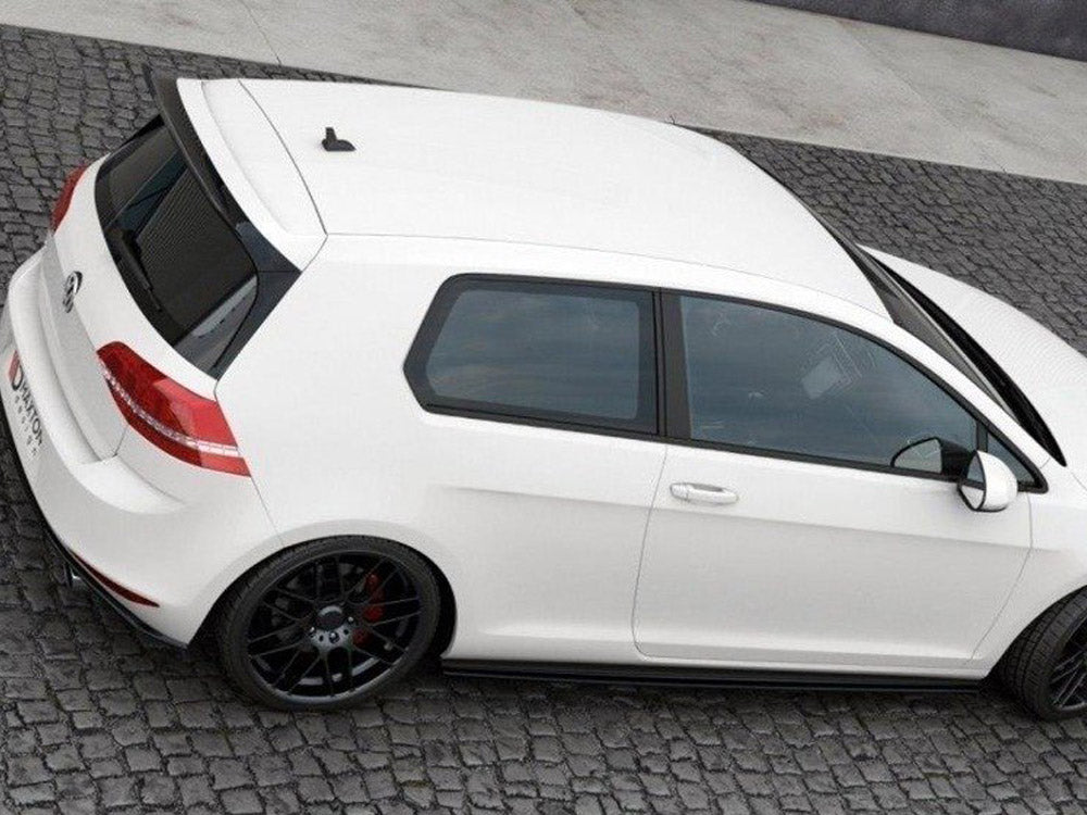 Maxton Design Spoiler CAP VW Golf MK7 GTI Clubsport (2012 - 2017) - Carbon Look