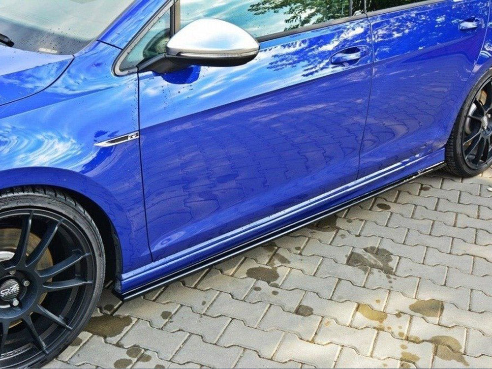 Maxton Design Side Skirts Diffusers V.1 VW Golf R / R-Line Mk7