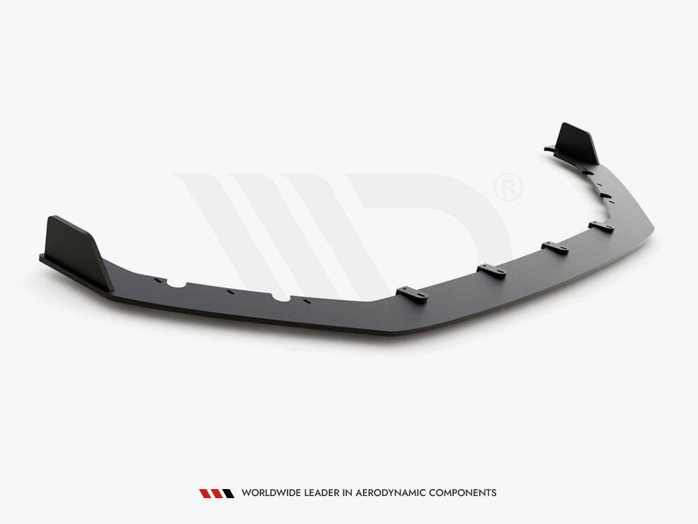 Maxton Design Street PRO Front Splitter VW Golf 7 GTI TCR - Black-Red