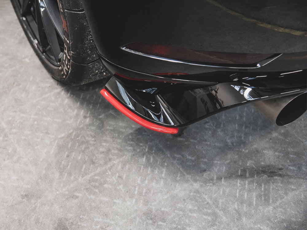 Maxton Design Rear Side Splitters VW Golf 7 GTI TCR - Textured
