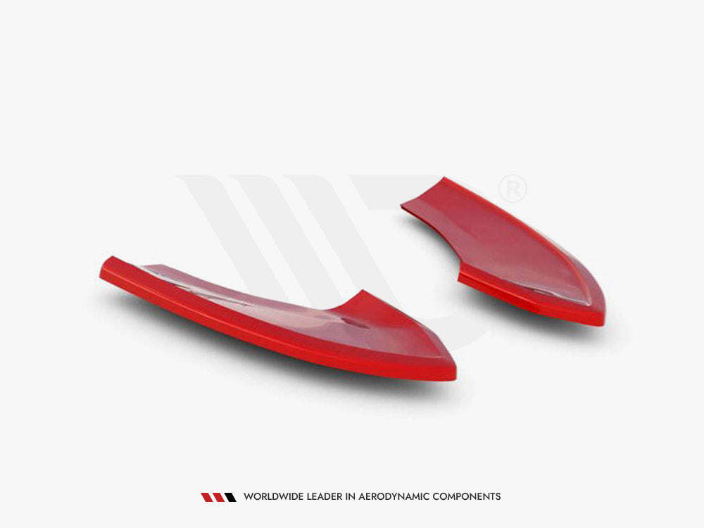 Maxton Design Rear Side Splitters VW Golf 7 GTI TCR - Textured