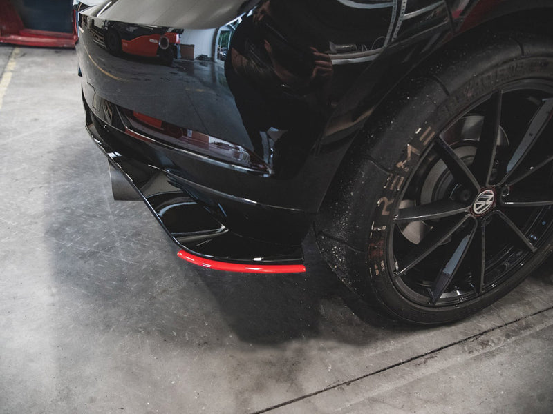 Maxton Design Rear Side Splitters VW Golf 7 GTI TCR