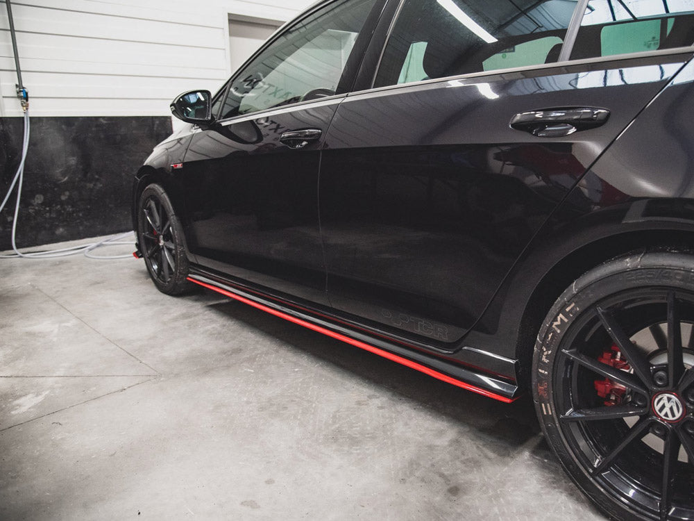 Maxton Design Side Skirt Diffusers Volkswagen Golf GTI TCR Mk7 Facelift