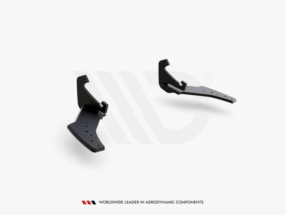 Maxton Design Street PRO Rear Side Splitters Volkswagen Golf R Mk7 Facelift