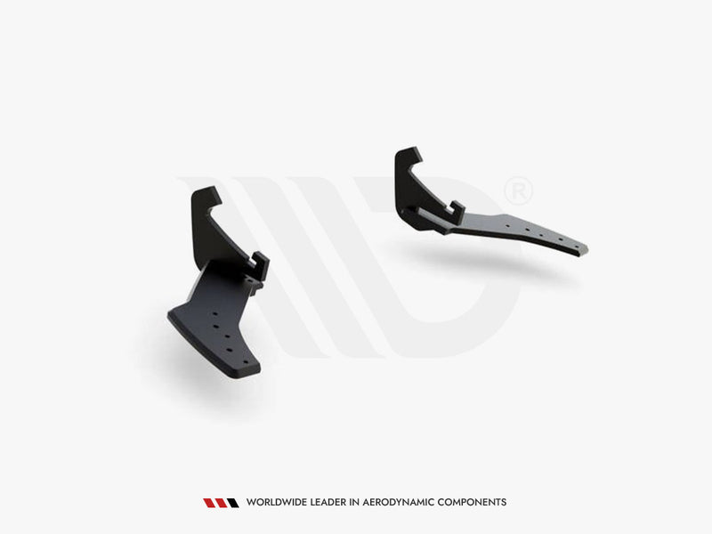 Maxton Design Street PRO Rear Side Splitters Volkswagen Golf R Mk7 Facelift
