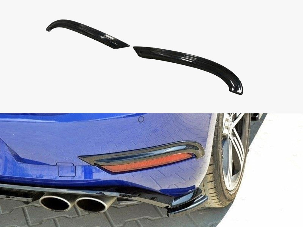 Maxton Design Rear Frames For Lights VW Golf 7 R / R-Line Facelift ...