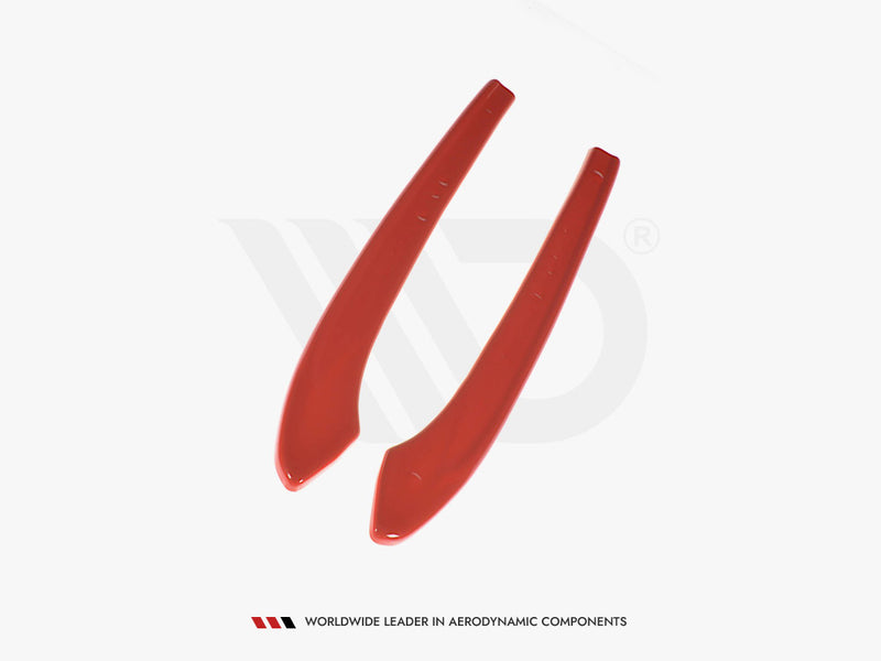 Maxton Design Rear Side Splitters V.2 VW Golf 7 R Variant Facelift