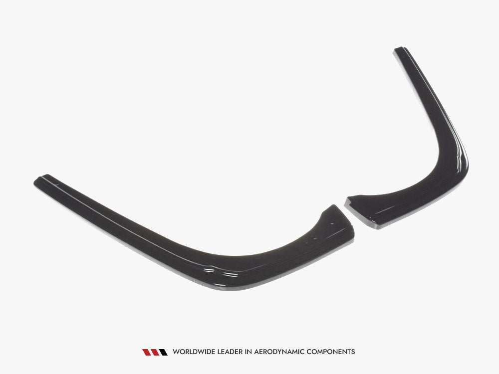 Maxton Design Rear Side Splitters VW Golf 7.5 Estate (2017-20) - Carbon Look