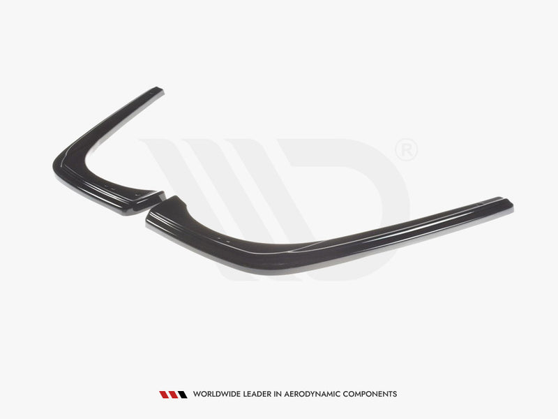 Maxton Design Rear Side Splitters VW Golf 7.5 Estate (2017-20) - Textured