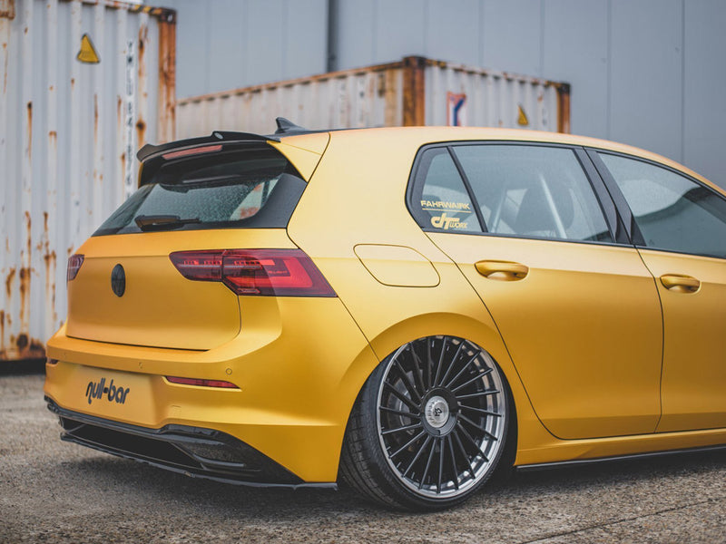 Maxton Design Spoiler CAP V.1 Volkswagen Golf Mk8 - Carbon Look