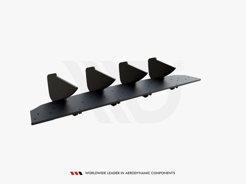 Maxton Design Street PRO Rear Diffuser V.2 VW Golf Mk8