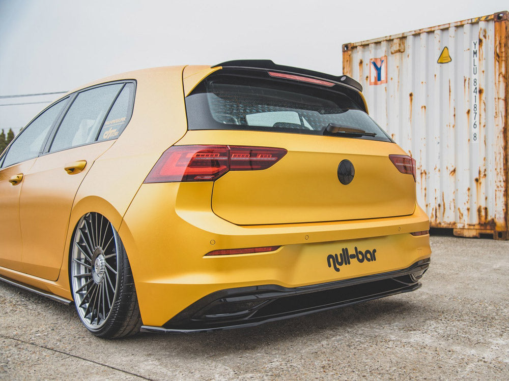 Maxton Design Rear Splitter Volkswagen Golf Mk8 - Carbon Look
