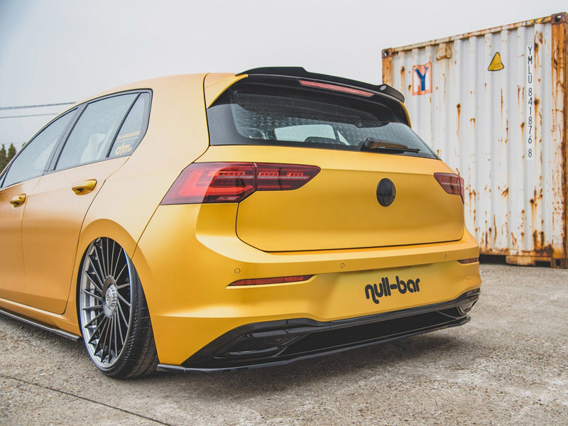 Maxton Design Rear Splitter Volkswagen Golf Mk8 - Carbon Look