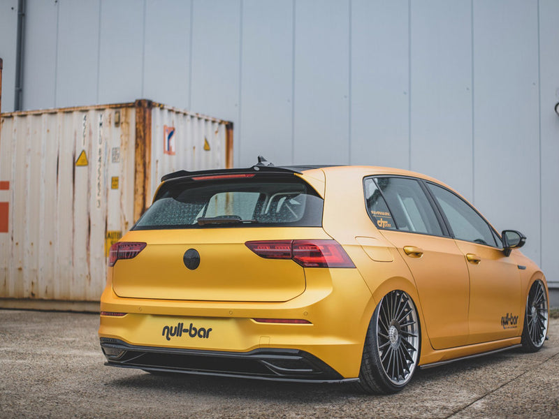 Maxton Design Rear Splitter Volkswagen Golf Mk8 - Carbon Look