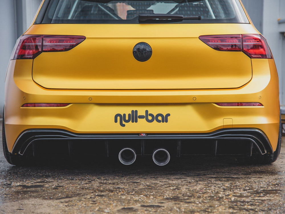 Maxton Design Rear Valance VW Golf Mk8 (R32 Look) - Textured