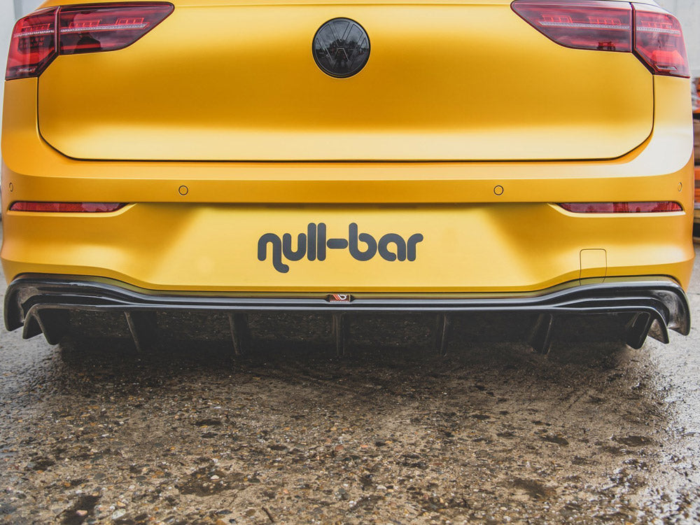 Maxton Design Rear Valance VW Golf Mk8 - Carbon Look