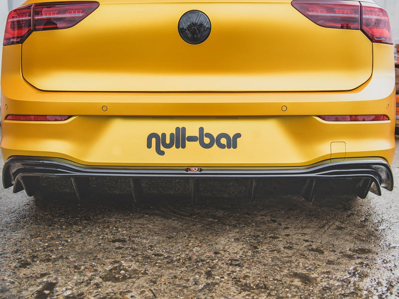Maxton Design Rear Valance VW Golf Mk8 - Carbon Look