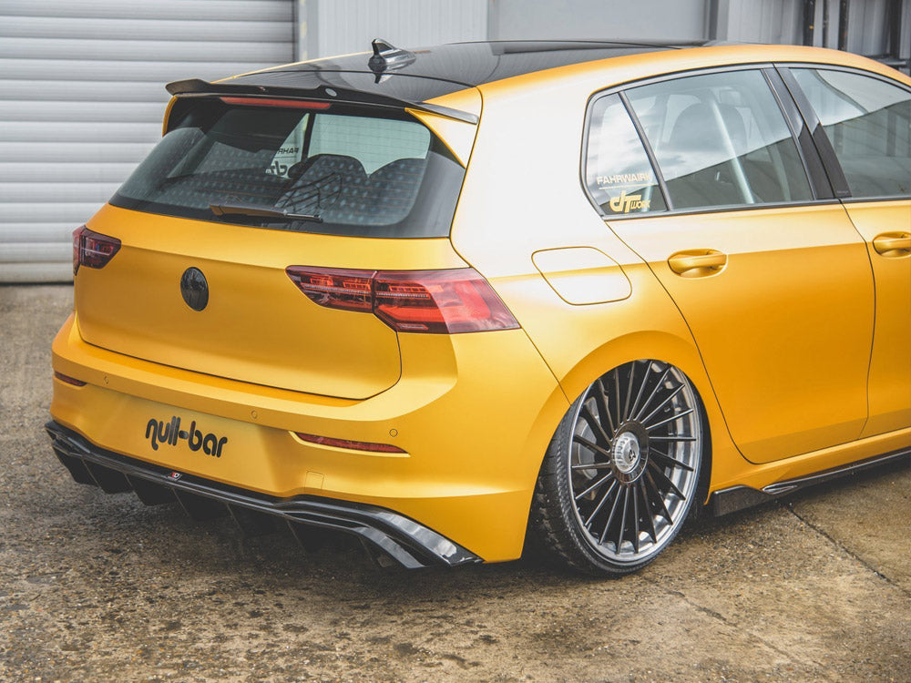 Maxton Design Rear Valance VW Golf Mk8 - Carbon Look