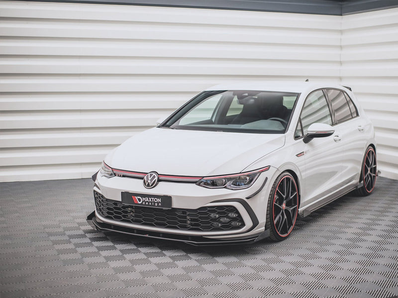 Maxton Design Front Bumper Wings (Canards) Volkswagen Golf GTI Mk8