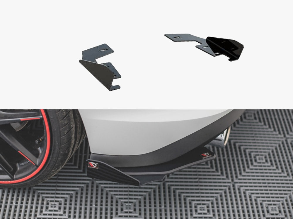 Maxton Design Rear Side Flaps Volkswagen Golf GTI / GTE / R-Line Mk8