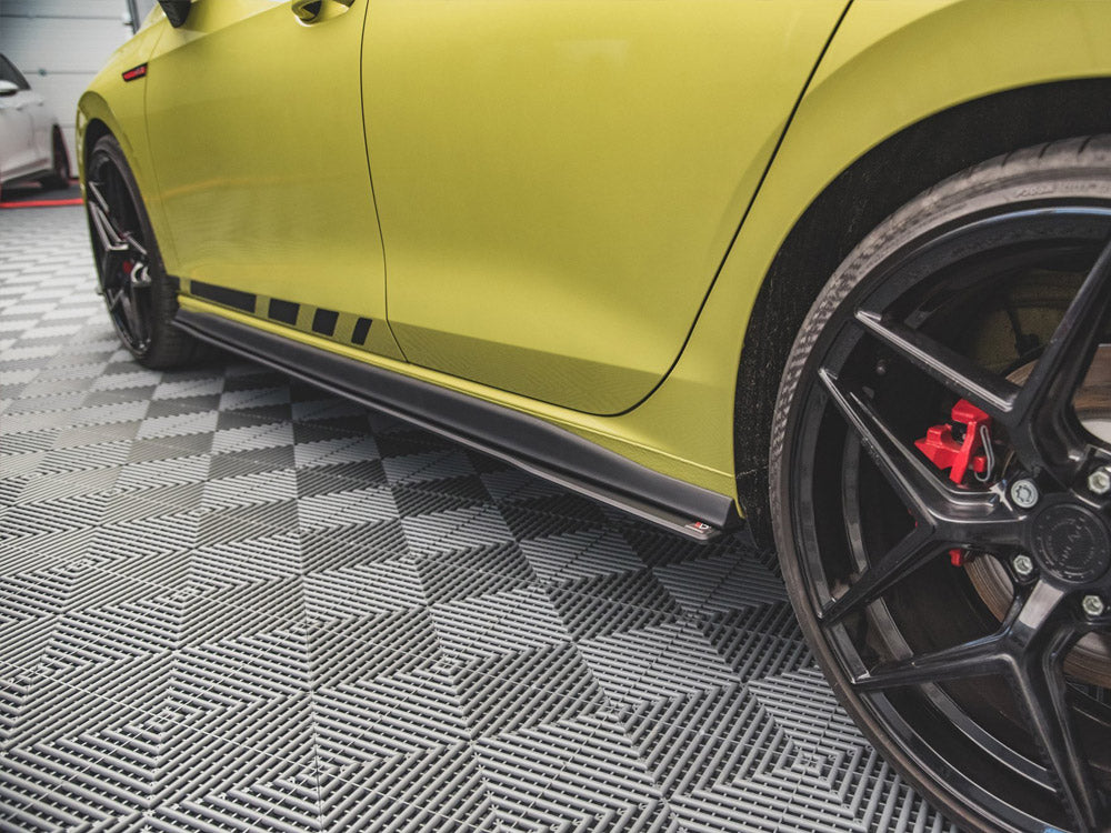 Maxton Design Street Pro Side Skirts Diffusers Volkswagen Golf GTI / GTE / GTI Clubsport / R-Line Mk8