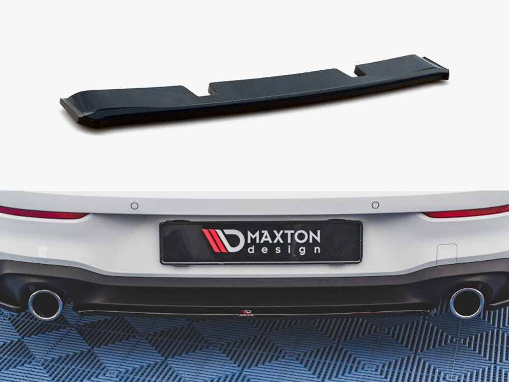 Maxton Design Rear Splitter Volkswagen Golf GTI Mk8 - Carbon Look