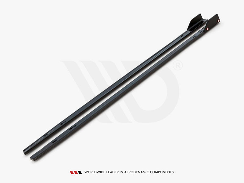 Maxton Design Side Skirts Diffusers V.2 + Flaps Volkswagen Golf GTI / GTE / GTI Clubsport / GTD / R-Line Mk8