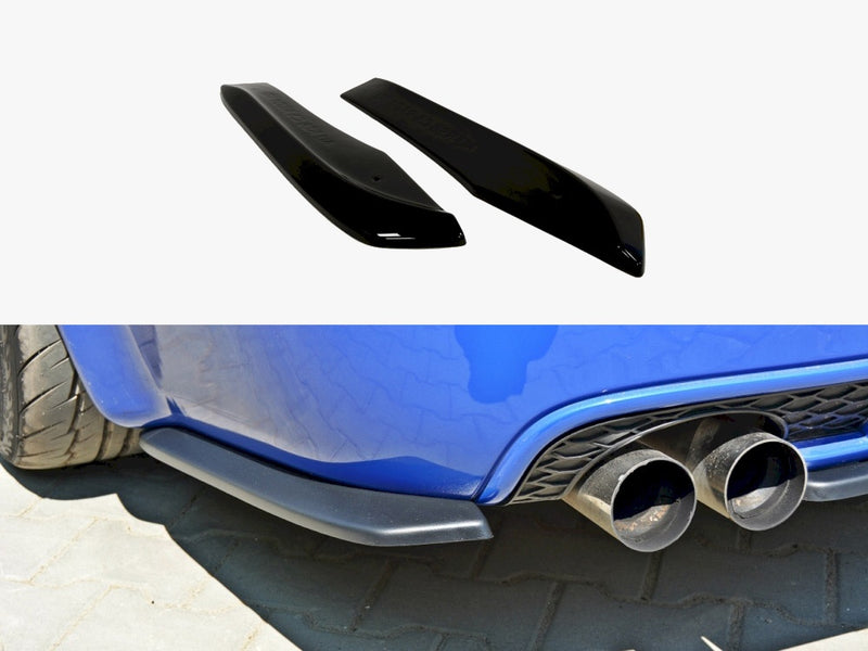 Maxton Design Rear Side Splitters Audi RS6 C5 Avant - Carbon Look