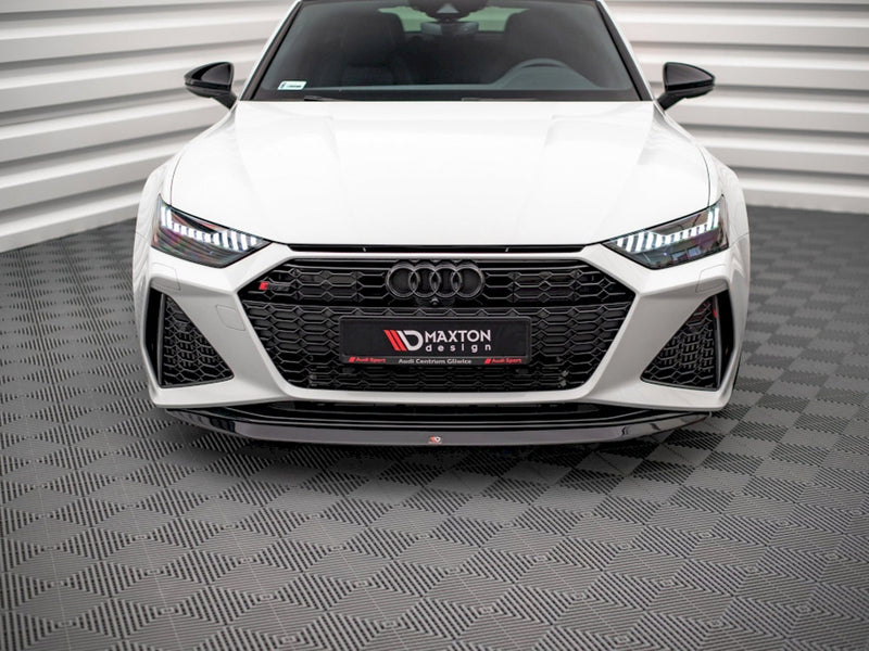 Maxton Design Front Splitter V.3 Audi RS7 C8