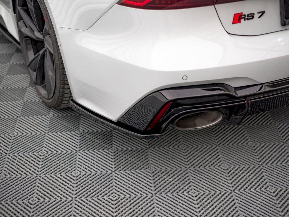 Maxton Design Rear Side Splitters V.2 Audi RS7 C8