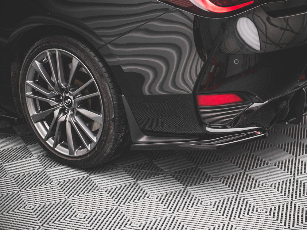Maxton Design Rear Side Splitters Infiniti Q60 S Mk2 (2017-)