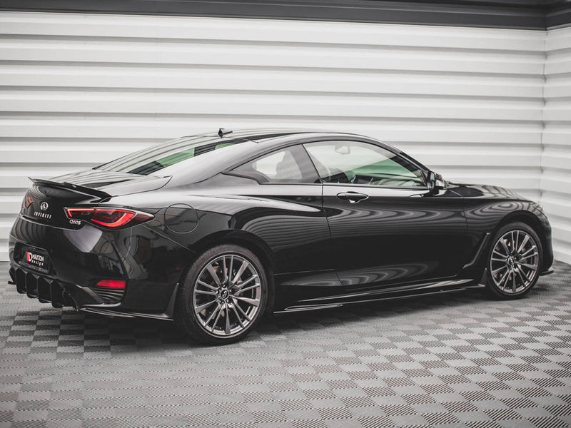 Maxton Design Side Skirts Diffusers Infiniti Q60 S MK2 (2017-)