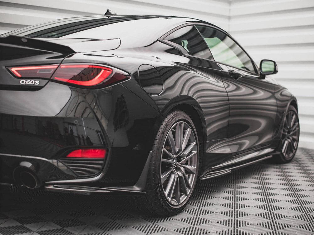 Maxton Design Side Skirts Diffusers Infiniti Q60 S MK2 (2017-)