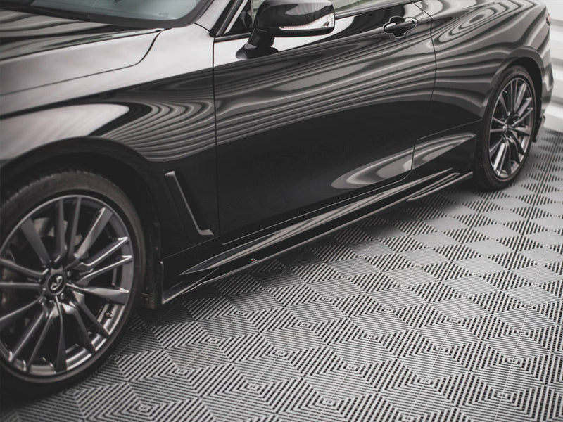 Maxton Design Side Skirts Diffusers Infiniti Q60 S MK2 (2017-)
