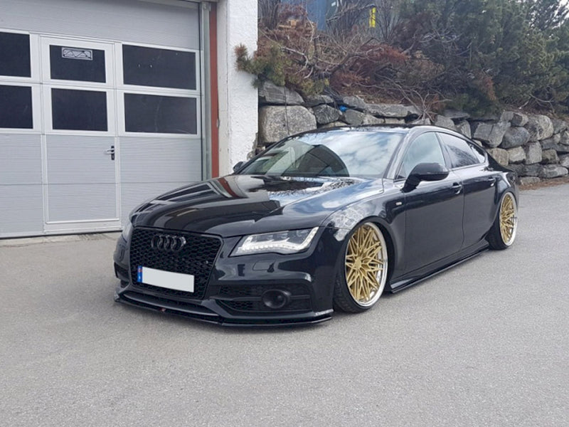 Maxton Design Front Splitter V.1 Audi S7 / A7 S-line C7 (2010-2014)
