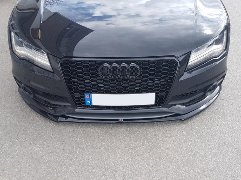 Maxton Design Front Splitter V.1 Audi S7 / A7 S-line C7 (2010-2014)