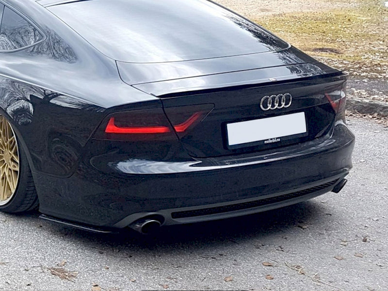 Maxton Design Rear Side Splitters V.1 Audi A7 S-Line C7