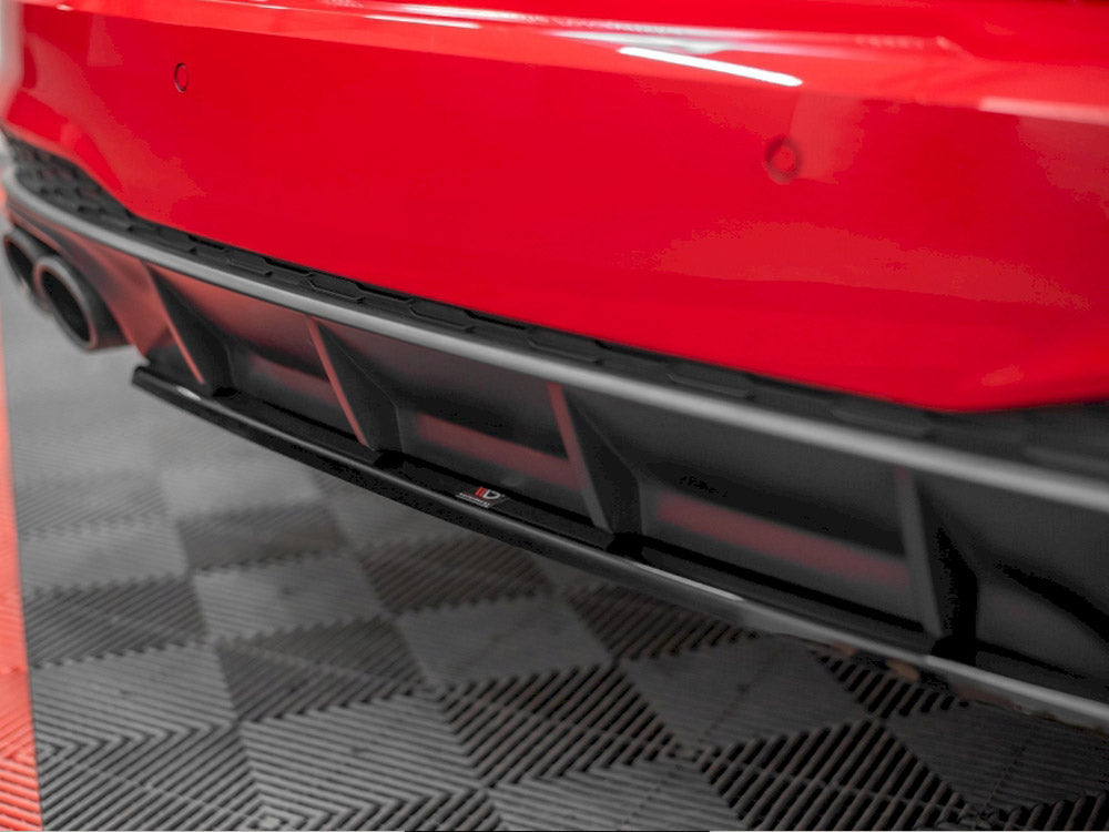 Maxton Design Central Rear Splitter Audi A7 C8 S-Line (2017-)