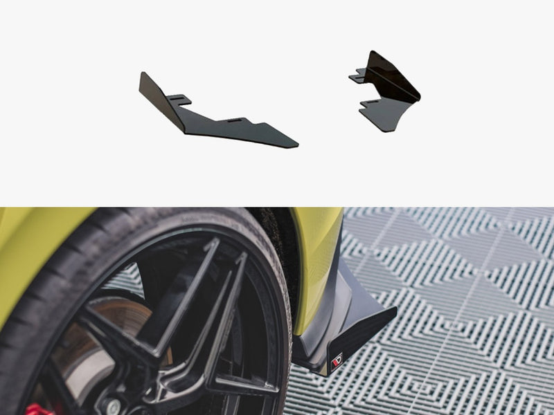Maxton Design Rear Side Flaps VW Golf 8 GTI Clubsport